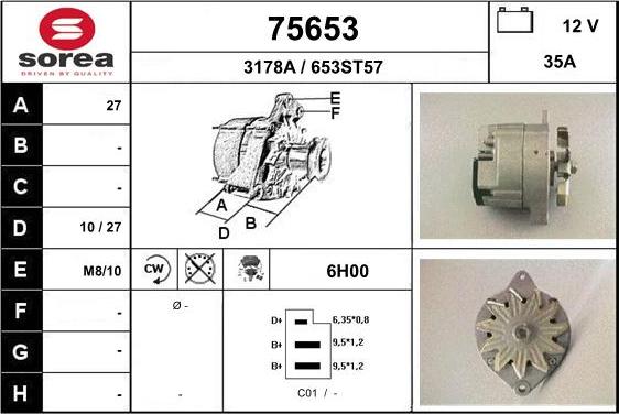 EAI 75653 - Генератор autozip.com.ua