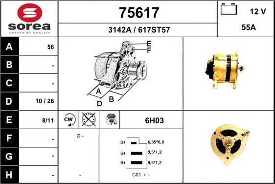 EAI 75617 - Генератор autozip.com.ua