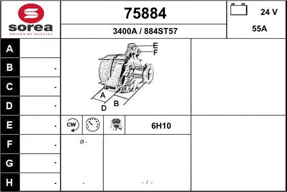 EAI 75884 - Генератор autozip.com.ua