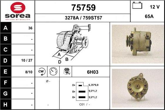 EAI 75759 - Генератор autozip.com.ua