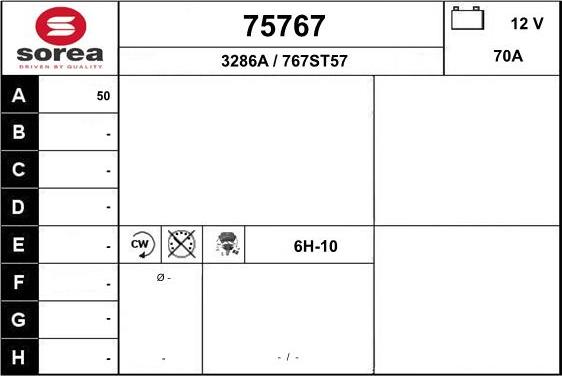 EAI 75767 - Генератор autozip.com.ua
