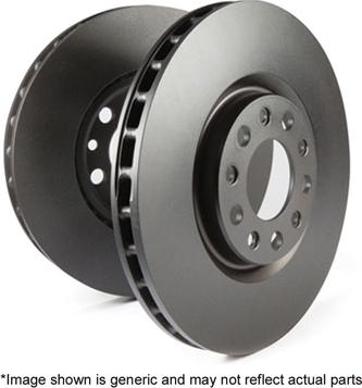 EBC Brakes D119 - Гальмівний диск autozip.com.ua