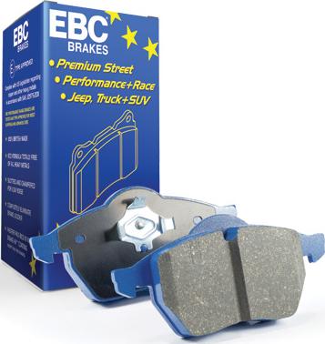 EBC Brakes DP52384NDX - Гальмівні колодки, дискові гальма autozip.com.ua
