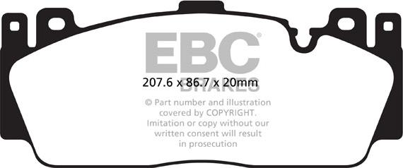Blue Print ADBP420033 - Гальмівні колодки, дискові гальма autozip.com.ua