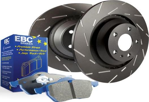 EBC Brakes PD09KF504 - Комплект економічних гальм autozip.com.ua