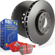 EBC Brakes PD02KF086 - Комплект економічних гальм autozip.com.ua