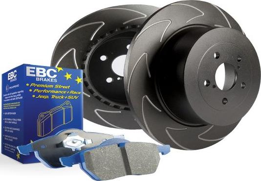EBC Brakes PD19KF1289 - Комплект економічних гальм autozip.com.ua