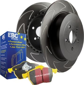 EBC Brakes PD18KF040 - Комплект економічних гальм autozip.com.ua