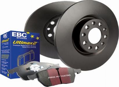 EBC Brakes PDKF2470 - Комплект економічних гальм autozip.com.ua