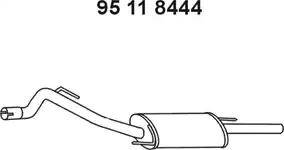 Eberspächer 95 11 8444 - Глушник вихлопних газів кінцевий autozip.com.ua