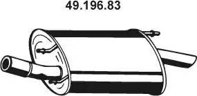 Eberspächer 49.196.83 - Глушник вихлопних газів кінцевий autozip.com.ua