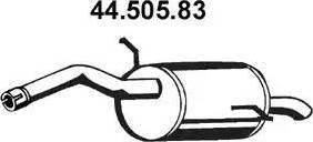 Eberspächer 44.505.83 - Глушник вихлопних газів кінцевий autozip.com.ua