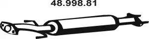 Eberspächer 48.998.81 - Середній глушник вихлопних газів autozip.com.ua