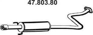 Eberspächer 47.803.80 - Середній глушник вихлопних газів autozip.com.ua