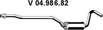Eberspächer 04.986.82 - Середній глушник вихлопних газів autozip.com.ua