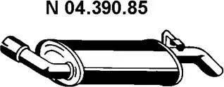 Eberspächer 04.390.85 - Глушник вихлопних газів кінцевий autozip.com.ua