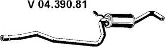 Eberspächer 04.390.81 - Предглушітель вихлопних газів autozip.com.ua