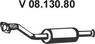 Eberspächer 08.130.80 - Предглушітель вихлопних газів autozip.com.ua