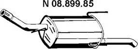 Eberspächer 08.899.85 - Глушник вихлопних газів кінцевий autozip.com.ua