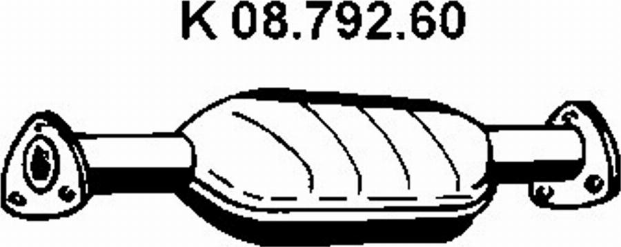 Eberspächer 08.792.60 - Каталізатор autozip.com.ua
