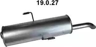 Eberspächer 19.0.27 - Глушник вихлопних газів кінцевий autozip.com.ua