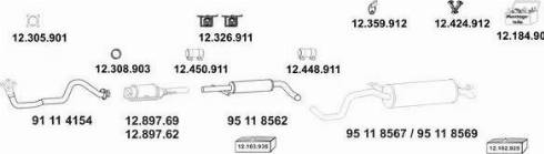 Eberspächer 16_45 - Система випуску ОГ autozip.com.ua