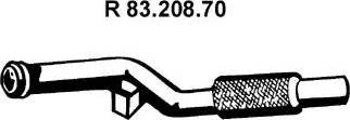Eberspächer 83.208.70 - Труба вихлопного газу autozip.com.ua