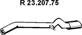 Eberspächer 23.207.75 - Труба вихлопного газу autozip.com.ua