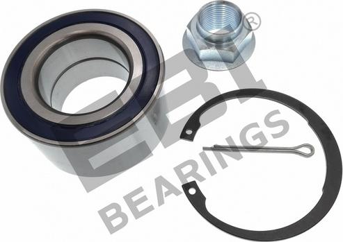EBI EBK2661 - Комплект підшипника маточини колеса autozip.com.ua