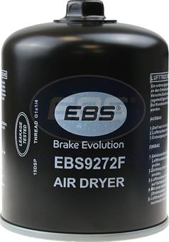 EBS EBS9272F - Патрон осушувача повітря, пневматична система autozip.com.ua