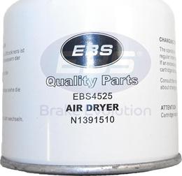 EBS EBS4525F - Патрон осушувача повітря, пневматична система autozip.com.ua