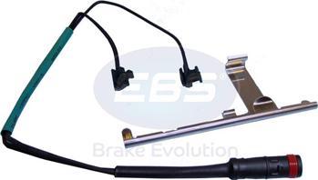EBS EKWL.137 - Покажчик зносу, накладка гальмівної колодки autozip.com.ua
