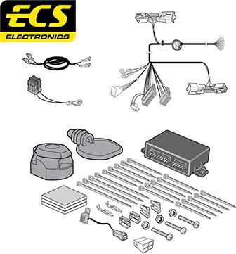 ECS CH003DHU - Комплект електрики, причіпне обладнання autozip.com.ua