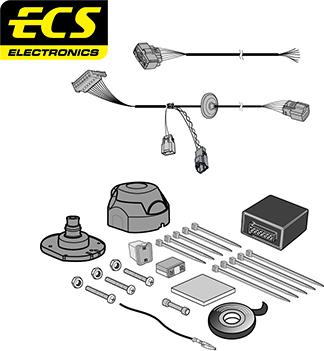 ECS FR096B1U - Комплект електрики, причіпне обладнання autozip.com.ua