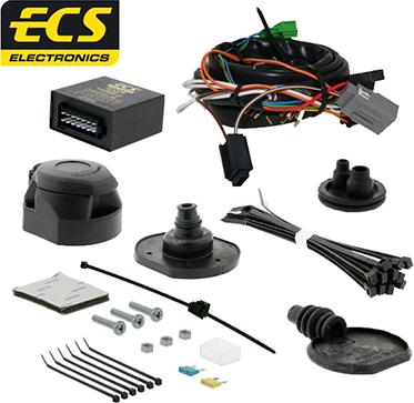 ECS KI-047-BB - Комплект електрики, причіпне обладнання autozip.com.ua