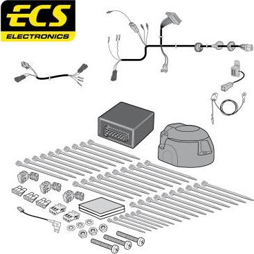 ECS VW28813MU - Комплект електрики, причіпне обладнання autozip.com.ua