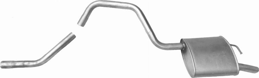 Edex 08.231 - Глушник вихлопних газів кінцевий autozip.com.ua