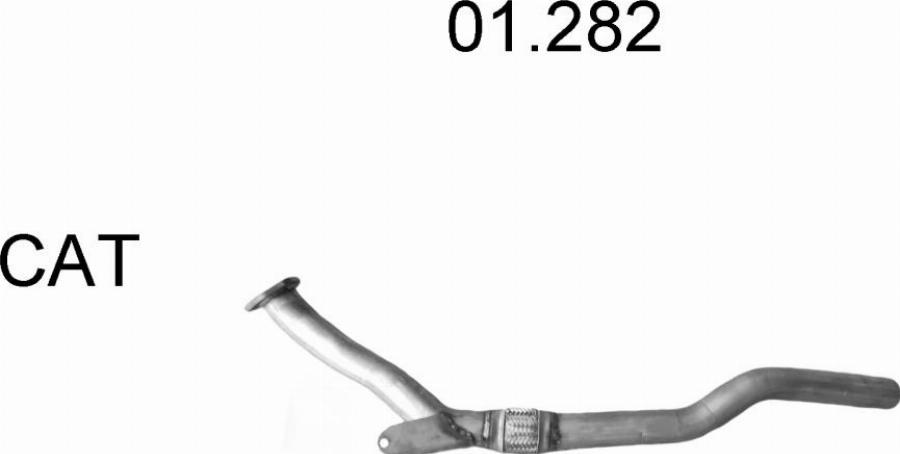 Edex 2809 - Система випуску ОГ autozip.com.ua