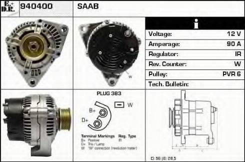 EDR 940400 - Генератор autozip.com.ua