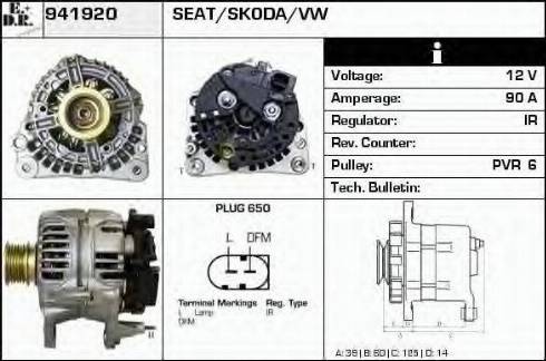 EDR 941920 - Генератор autozip.com.ua