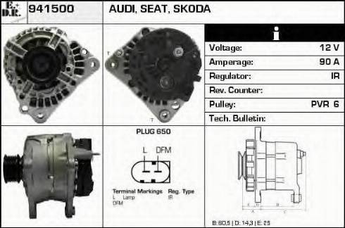 EDR 941500 - Генератор autozip.com.ua