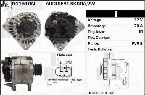 EDR 941510N - Генератор autozip.com.ua