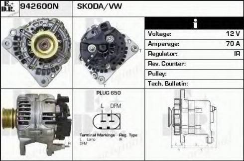 EDR 942600N - Генератор autozip.com.ua