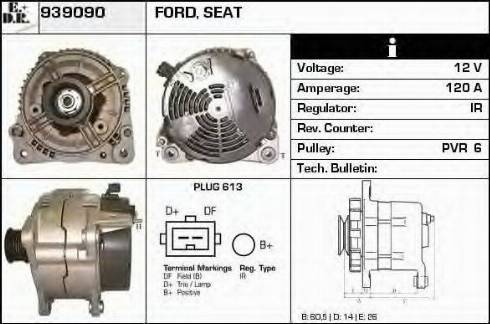 EDR 939090 - Генератор autozip.com.ua