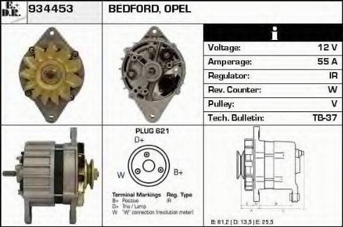 EDR 934453 - Генератор autozip.com.ua