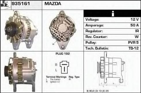 EDR 935161 - Генератор autozip.com.ua