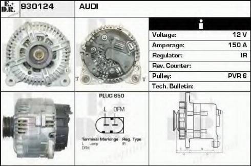 EDR 930124 - Генератор autozip.com.ua