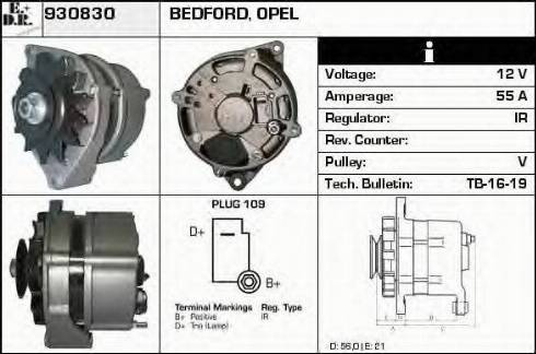 EDR 930830 - Генератор autozip.com.ua