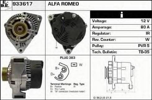 EDR 933617 - Генератор autozip.com.ua