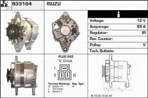 EDR 933164 - Генератор autozip.com.ua